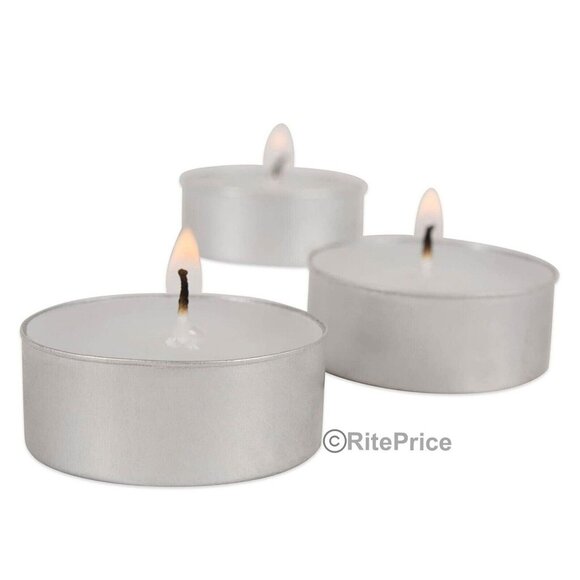 10 PCS Gardenia Tealight Candles Highly Scented w/ Essential & Natural Oils -New - Picture 3 of 9